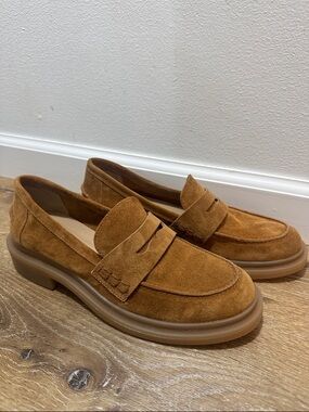 Steve Madden leather Penny Loafers